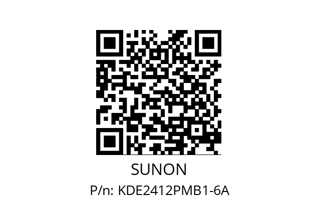   SUNON KDE2412PMB1-6A