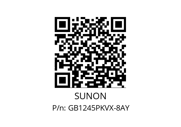   SUNON GB1245PKVX-8AY