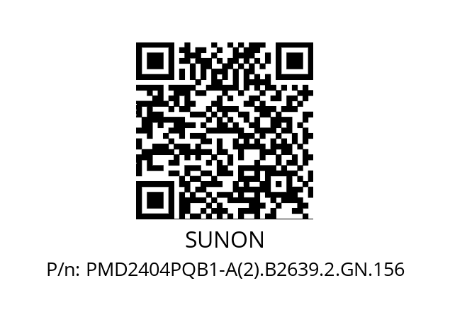   SUNON PMD2404PQB1-A(2).B2639.2.GN.156