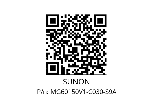   SUNON MG60150V1-C030-S9A