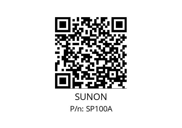   SUNON SP100A