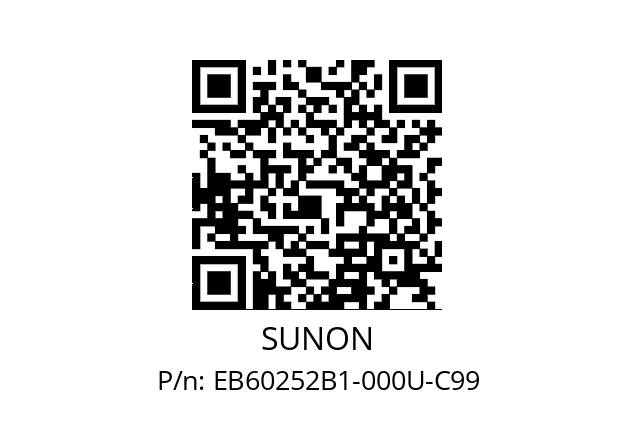   SUNON EB60252B1-000U-C99