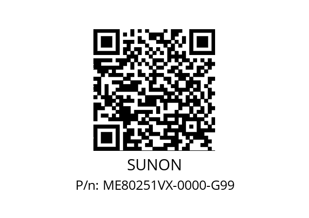   SUNON ME80251VX-0000-G99