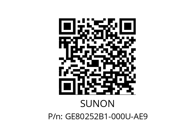   SUNON GE80252B1-000U-AE9