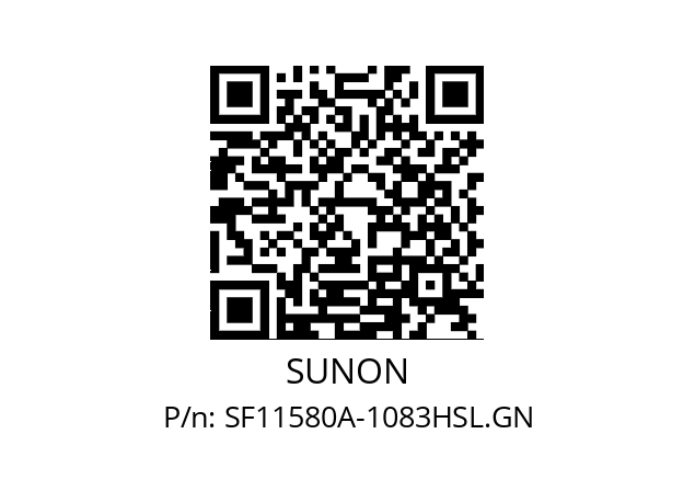   SUNON SF11580A-1083HSL.GN