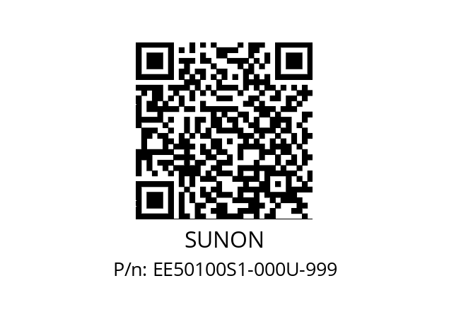   SUNON EE50100S1-000U-999