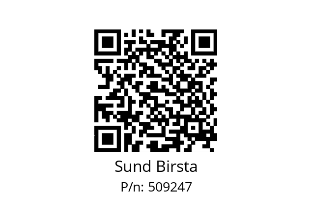   Sund Birsta 509247