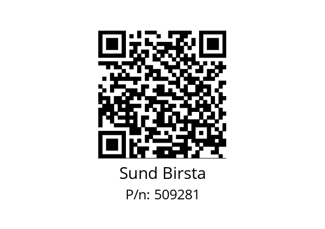   Sund Birsta 509281