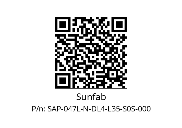   Sunfab SAP-047L-N-DL4-L35-S0S-000