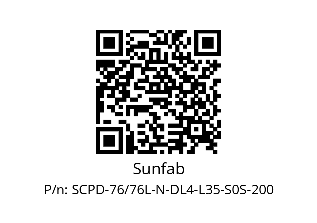   Sunfab SCPD-76/76L-N-DL4-L35-S0S-200