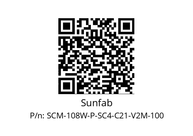   Sunfab SCM-108W-P-SC4-C21-V2M-100