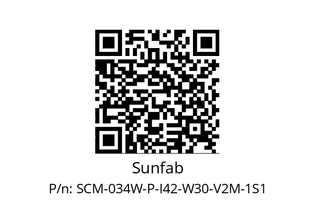   Sunfab SCM-034W-P-I42-W30-V2M-1S1