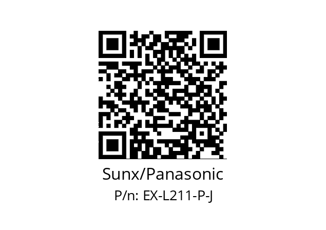   Sunx/Panasonic EX-L211-P-J