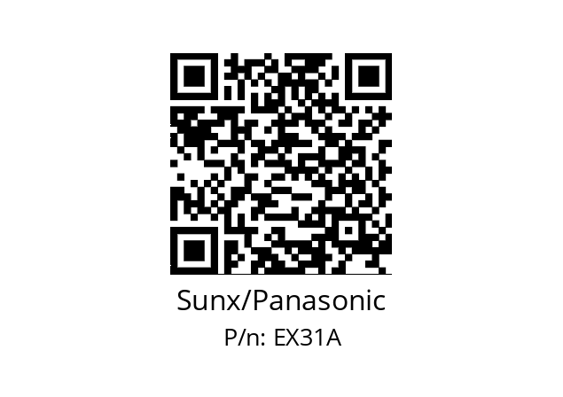   Sunx/Panasonic EX31A