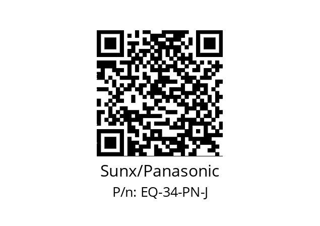   Sunx/Panasonic EQ-34-PN-J