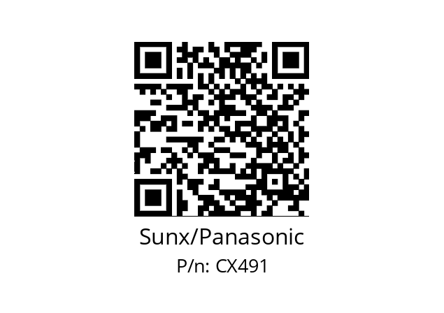   Sunx/Panasonic CX491