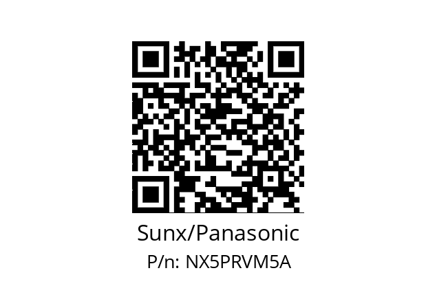   Sunx/Panasonic NX5PRVM5A