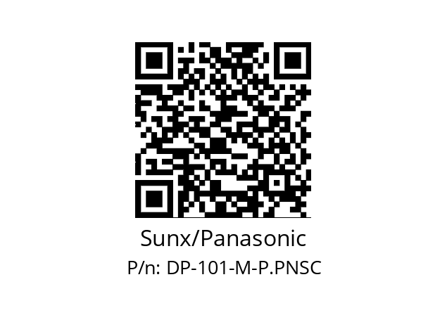   Sunx/Panasonic DP-101-M-P.PNSC