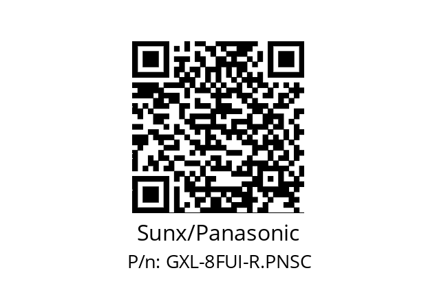   Sunx/Panasonic GXL-8FUI-R.PNSC