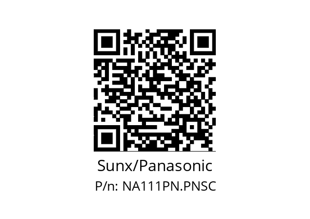   Sunx/Panasonic NA111PN.PNSC