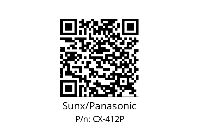   Sunx/Panasonic CX-412P