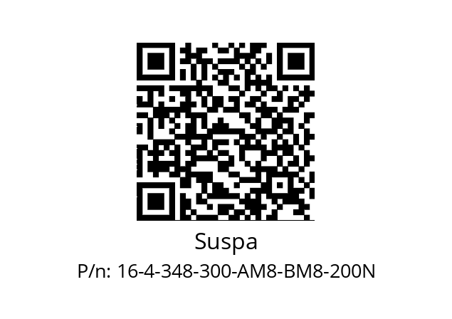   Suspa 16-4-348-300-AM8-BM8-200N