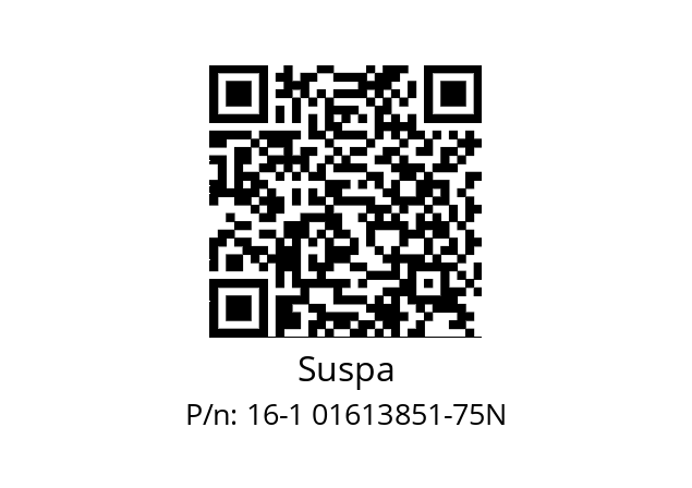   Suspa 16-1 01613851-75N