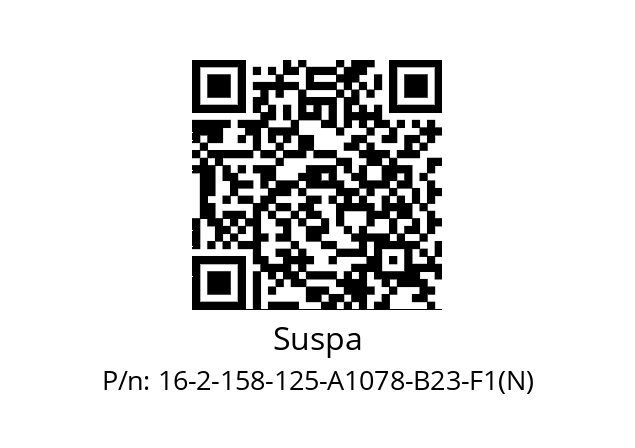   Suspa 16-2-158-125-A1078-B23-F1(N)