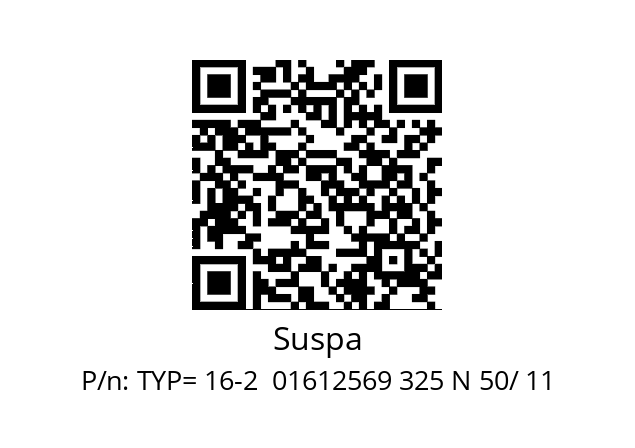   Suspa TYP= 16-2  01612569 325 N 50/ 11