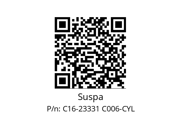   Suspa C16-23331 C006-CYL