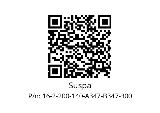   Suspa 16-2-200-140-A347-B347-300