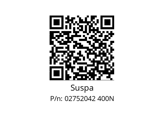   Suspa 02752042 400N