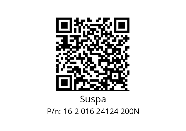   Suspa 16-2 016 24124 200N