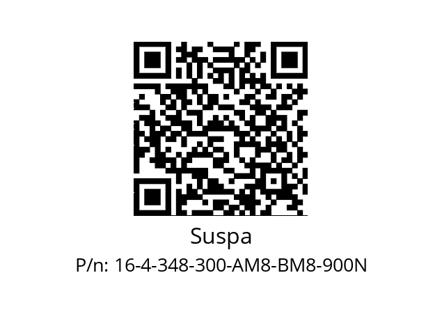   Suspa 16-4-348-300-AM8-BM8-900N