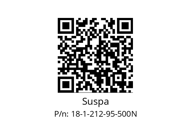   Suspa 18-1-212-95-500N