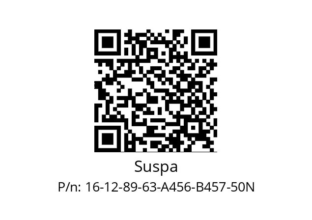   Suspa 16-12-89-63-A456-B457-50N