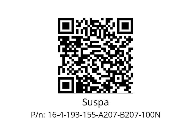   Suspa 16-4-193-155-A207-B207-100N