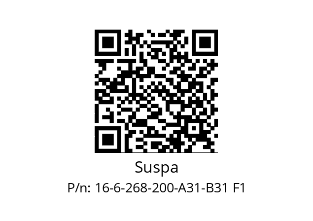   Suspa 16-6-268-200-A31-B31 F1