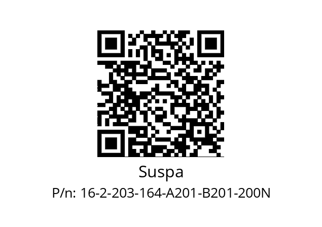   Suspa 16-2-203-164-A201-B201-200N