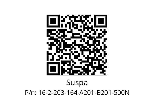   Suspa 16-2-203-164-A201-B201-500N