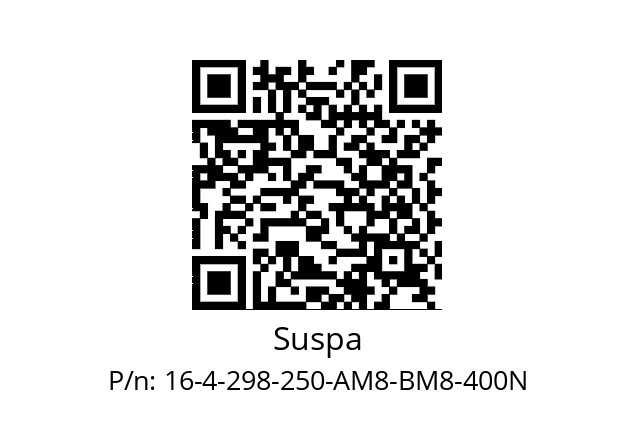   Suspa 16-4-298-250-AM8-BM8-400N