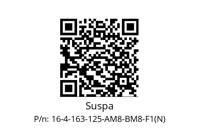   Suspa 16-4-163-125-AM8-BM8-F1(N)