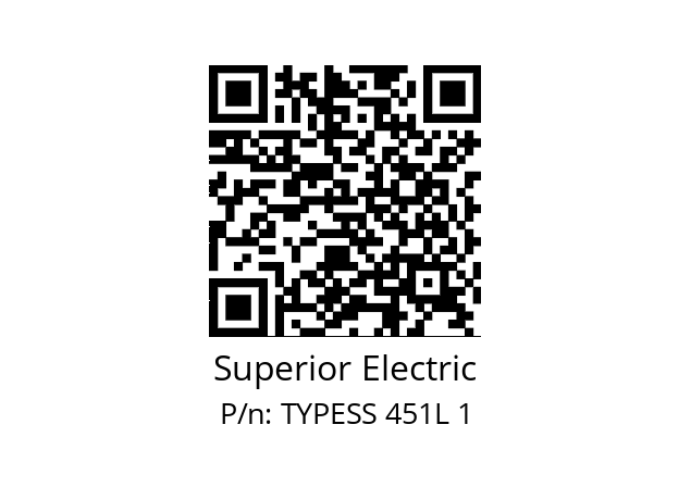   Superior Electric TYPESS 451L 1