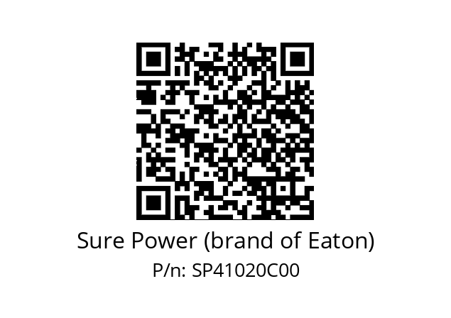   Sure Power (brand of Eaton) SP41020C00