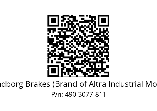   Svendborg Brakes (Brand of Altra Industrial Motion) 490-3077-811