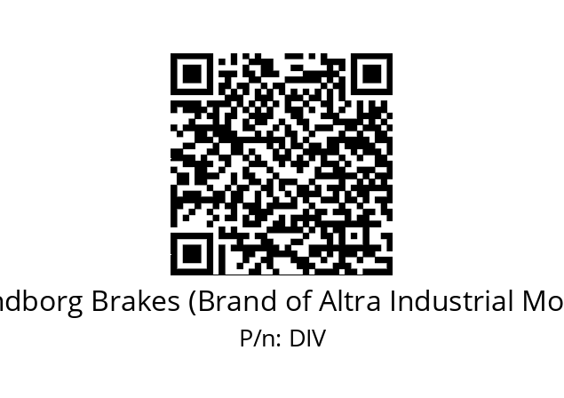   Svendborg Brakes (Brand of Altra Industrial Motion) DIV