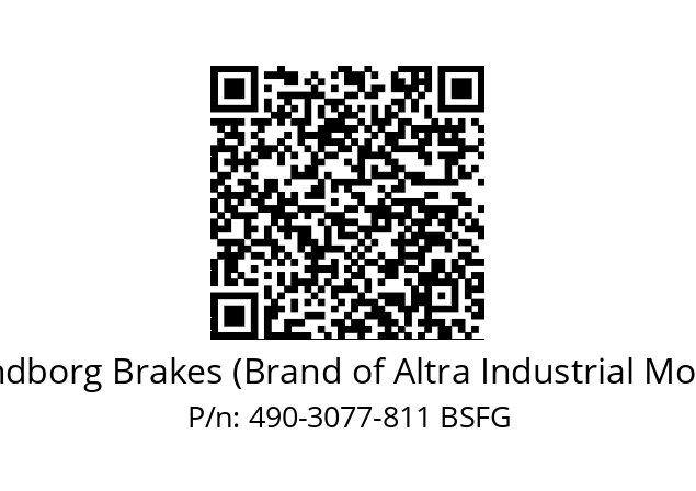   Svendborg Brakes (Brand of Altra Industrial Motion) 490-3077-811 BSFG