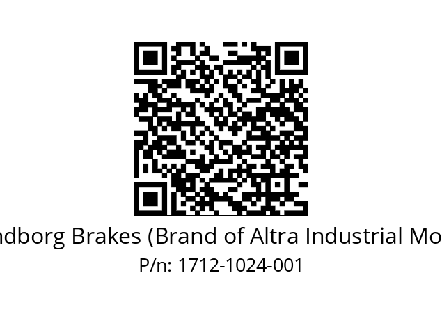   Svendborg Brakes (Brand of Altra Industrial Motion) 1712-1024-001