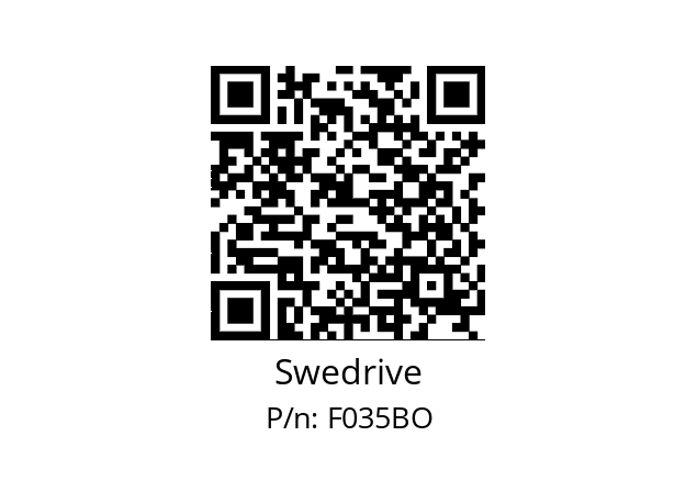   Swedrive F035BO