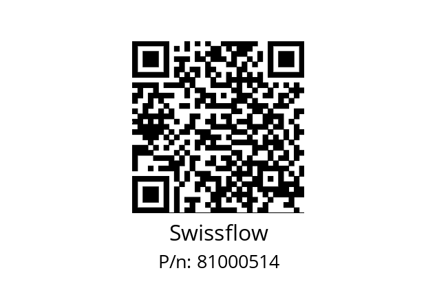   Swissflow 81000514